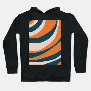 Curved stripes II Hoodie